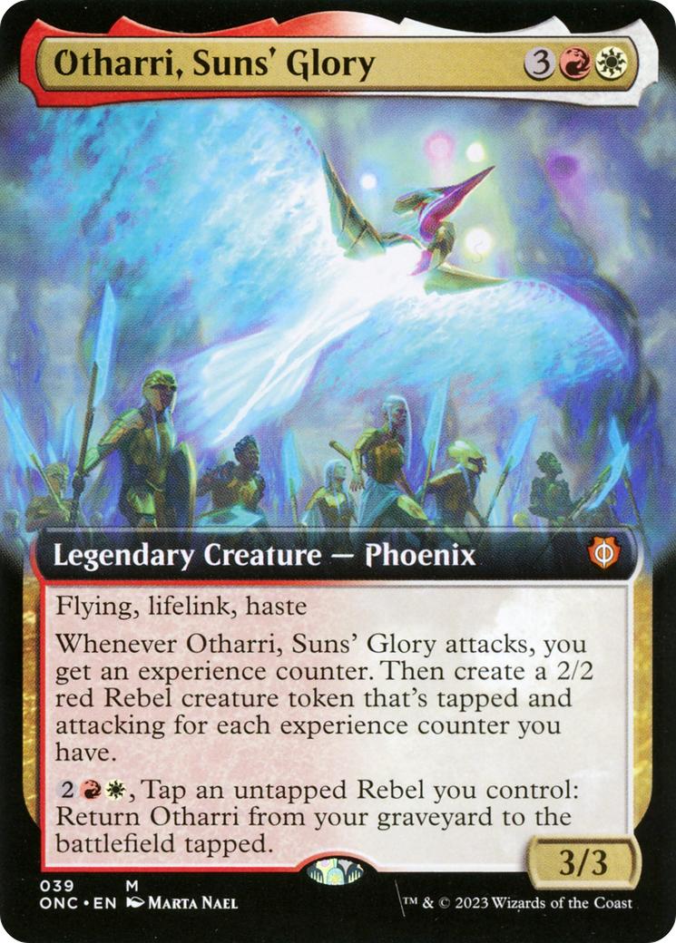 Otharri, Suns' Glory (Extended Art) [Phyrexia: All Will Be One Commander]