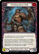 Writhing Beast Hulk (Red) (Rainbow Foil) [MON129-RF] 1st Edition Rainbow Foil