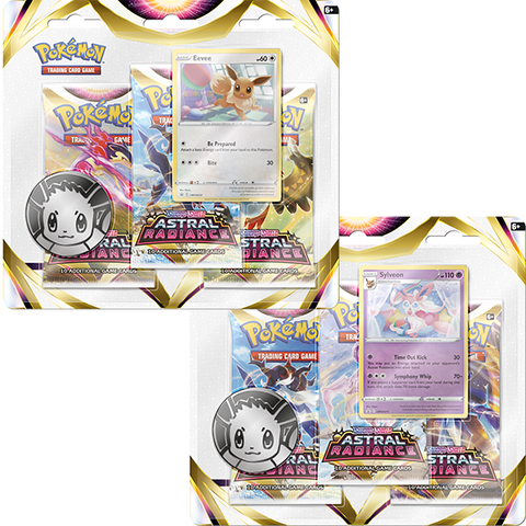 Pokemon TCG - 3 Blister Pack Astral Radiance