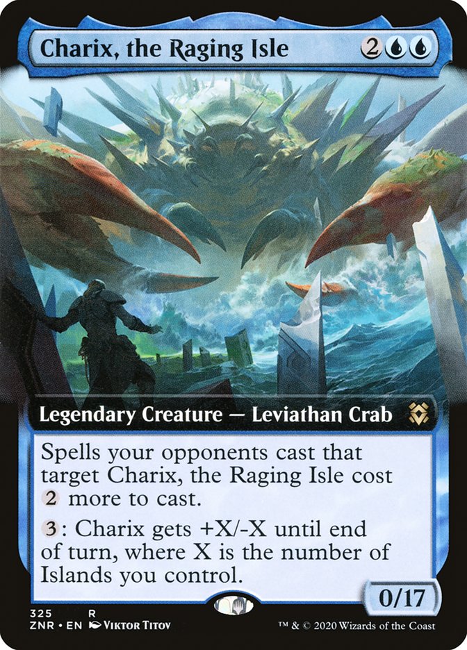 Charix, the Raging Isle (Extended Art) [Zendikar Rising]