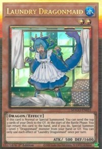 Laundry Dragonmaid [MAGO-EN021] Gold Rare