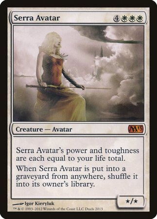 Serra Avatar [Duels of the Planeswalkers 2012 Promos ]