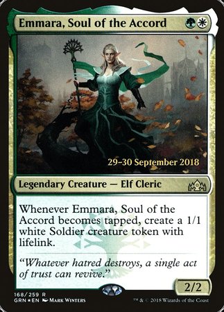 Emmara, Soul of the Accord [Guilds of Ravnica Promos]