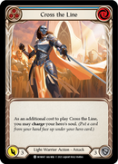 Cross the Line (Blue) [MON047] 1st Edition Normal