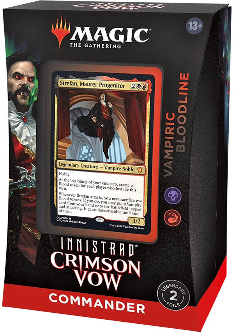 MTG: Crimson Vow Commander Decks!