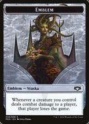 Emblem - Vraska, Golgari Queen [Mythic Edition Tokens]