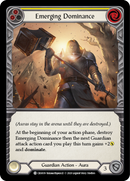 Emerging Dominance (Yellow) [CRU039] 1st Edition Rainbow Foil