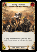 Rising Solartide (Yellow) [U-MON079-RF] Unlimited Rainbow Foil