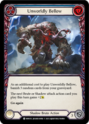 Unworldly Bellow (Blue) [MON152-RF] 1st Edition Rainbow Foil