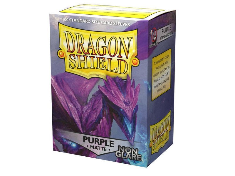 Dragonshield Sleeves 100 ct Standard - Purple Non-Glare Matte