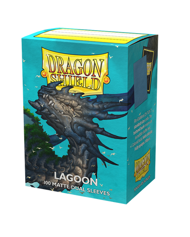 DRAGONSHIELD SLEEVES 100CT STANDARD - LAGOON MATTE DUAL
