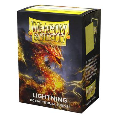 DRAGONSHIELD SLEEVES 100CT STANDARD - LIGHTNING DUAL MATTE