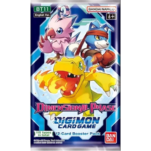 Digimon TCG: Dimensional Phase BT-11 Booster Pack