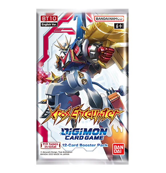 Digimon TCG: BT10 Xros Encounter Booster Pack