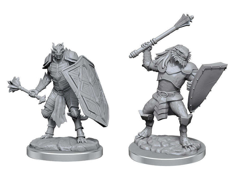 D&D Miniature Figurine - Dragibborn Clerics