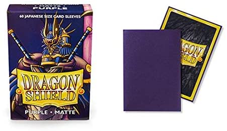Dragonshield Sleeves 60 ct Mini -Purple Matte