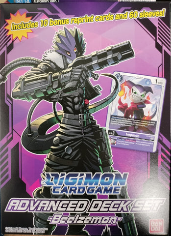 Digimon TCG Beelzemon Advanced Starter Deck