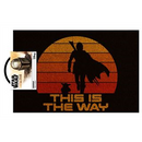 Pop Doormat - The Mandalorian 'This is the way'