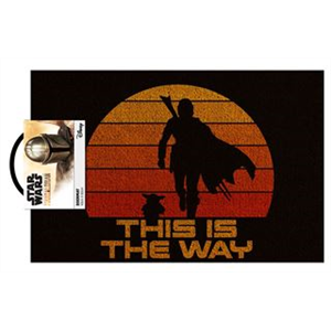Pop Doormat - The Mandalorian 'This is the way'