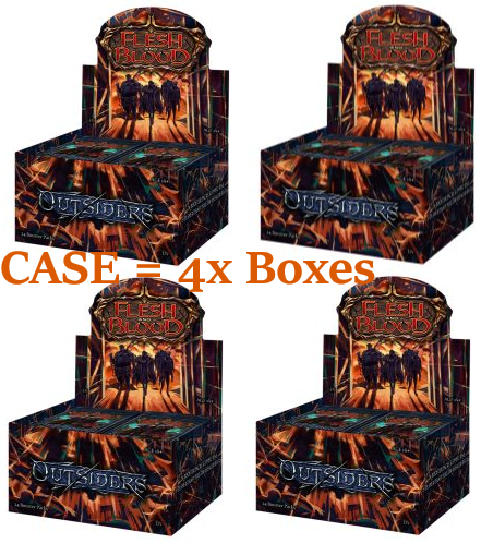 Flesh and Blood - OUTSIDERS Booster CASE Flesh and Blood - OUTSIDERS Booster CASE