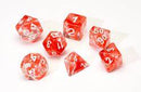 Dice Set - Red Cloud Resin