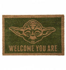 Stars Wars: Welcome You Are Yoda Doormat