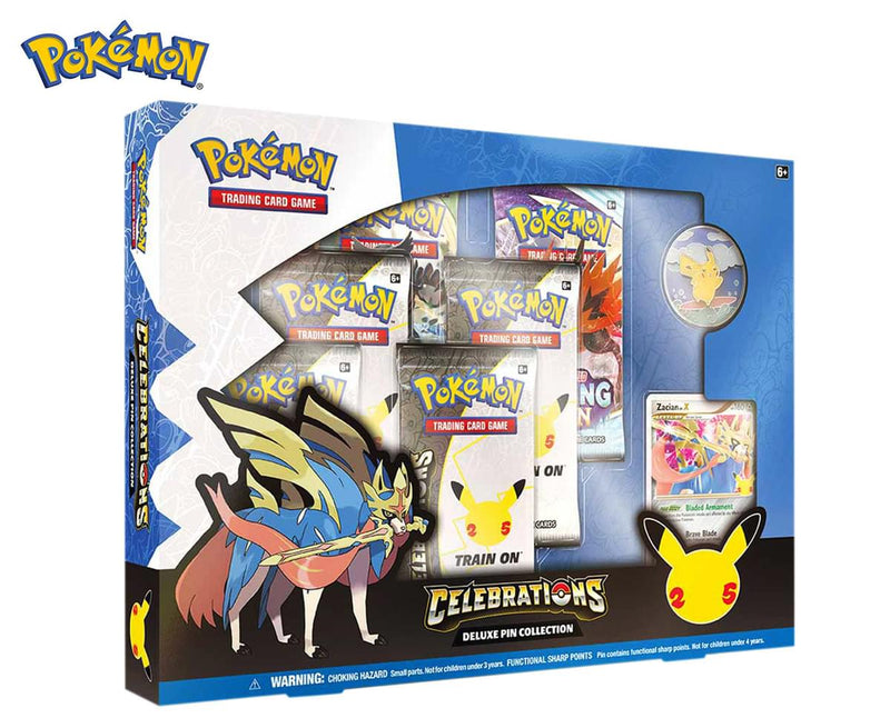 Pokemon TCG: Deluxe Pin Collection Celebrations Box