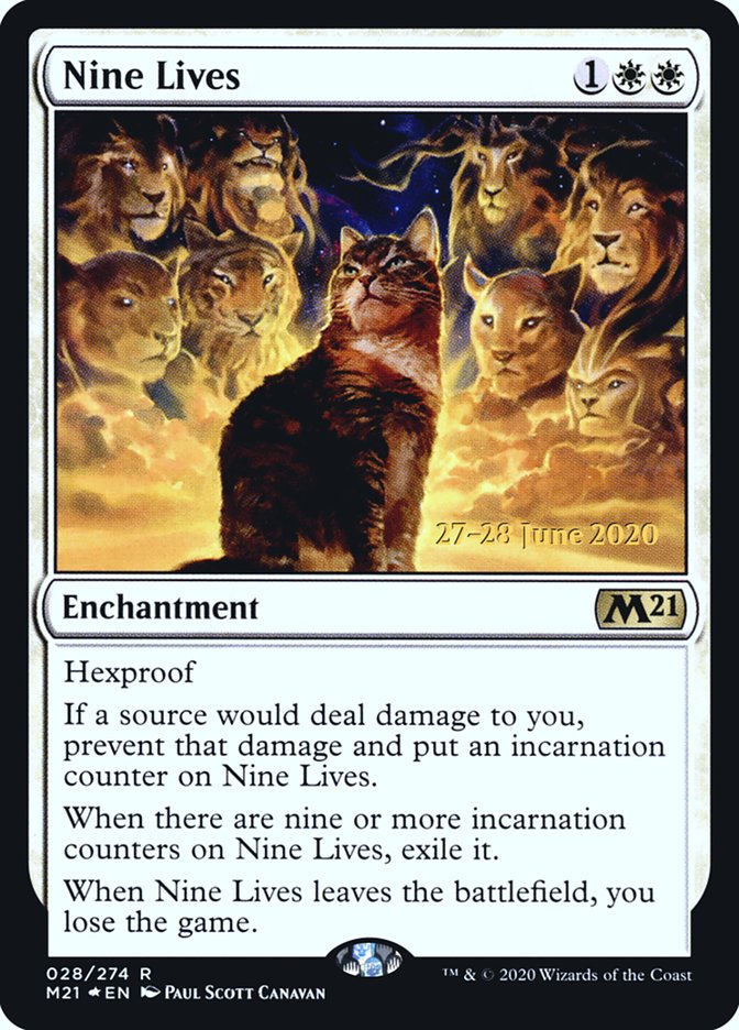 Nine Lives  [Core Set 2021 Prerelease Promos]