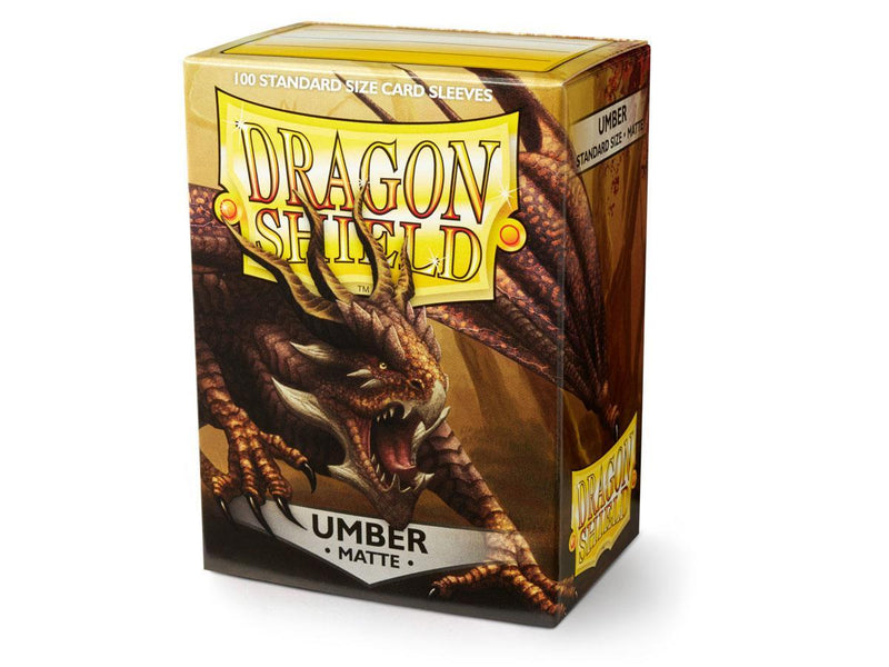 Dragonshield Sleeves 100 ct Standard - Umber Matte
