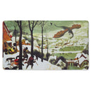 Dragonshield Playmat - Hunters in the Snow Art