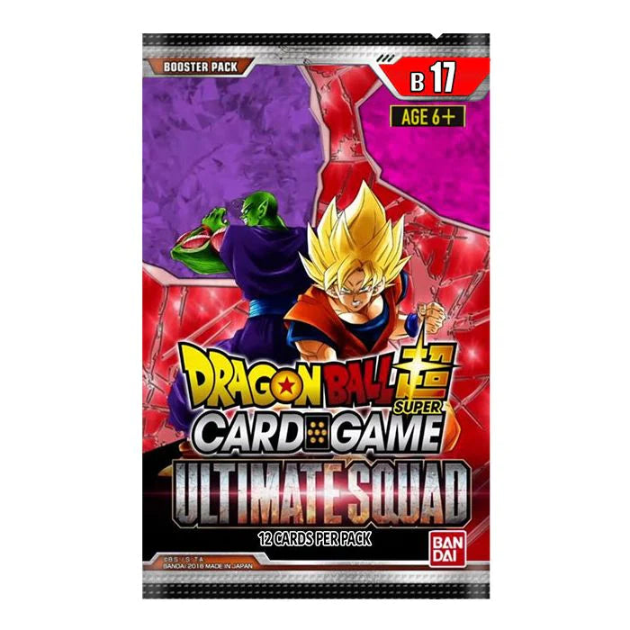 Dragonball Super TCG - Ultimate Squad B17 Booster Pack
