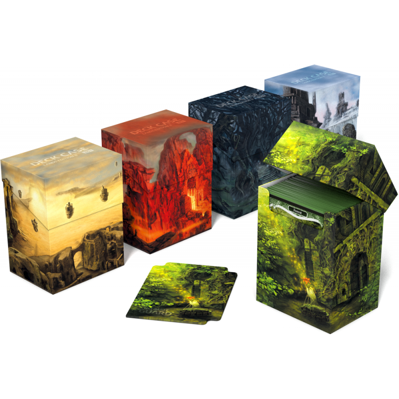 Ultimate Guard - 80 Card Deck Case (MTG Land Themed)