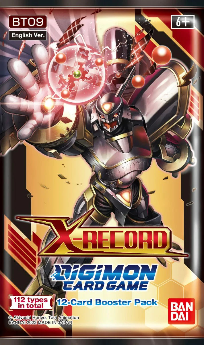 Digimon TCG - BT09 XRECORD Booster Pack