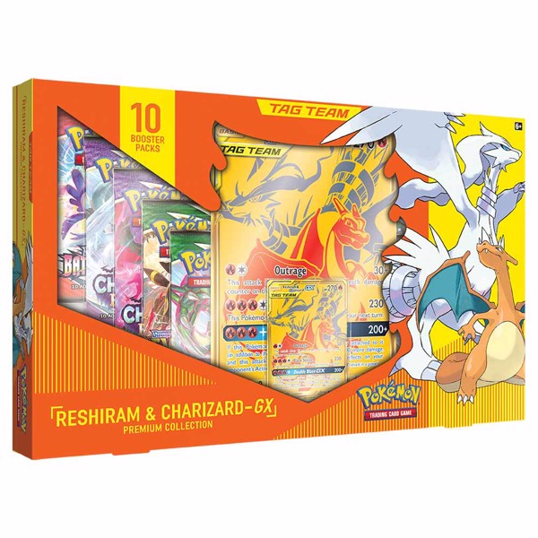 Charizard & Reshiram Tag Team Premium Collection Box!