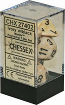 Chessex - Marble Polyhedral 7-Die Set
