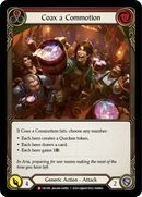 Coax a Commotion [CRU180] 1st Edition Rainbow Foil