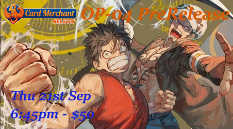 One Piece TCG: OP-04 Pre Release ticket