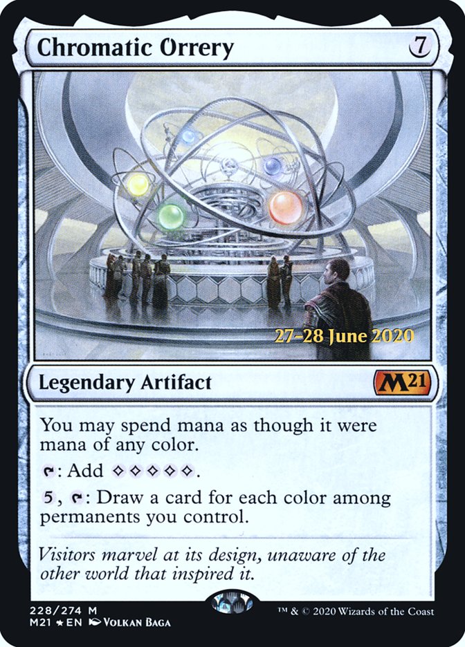 Chromatic Orrery  [Core Set 2021 Prerelease Promos]