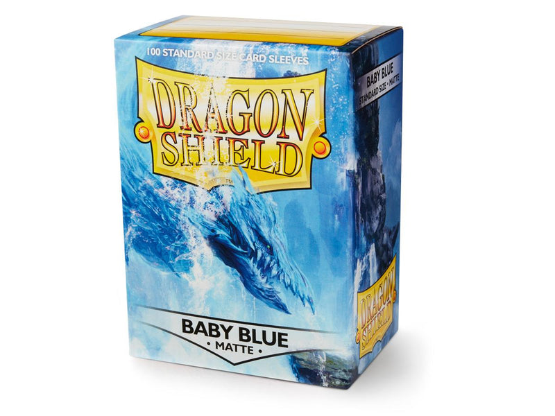 Dragonshield Sleeves 100ct Standard - Baby Blue Matte