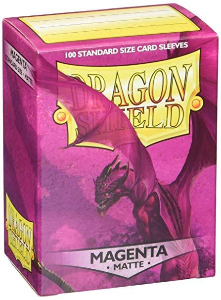 Dragonshield Sleeves 100ct Standard - Magenta Matte