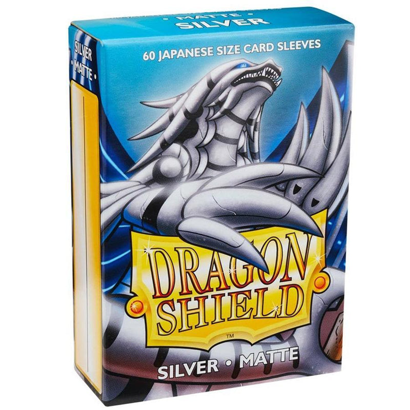 Dragonshield Sleeves 60 ct Mini - Silver Matte