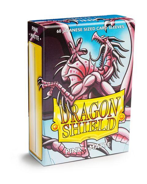 Dragonshield Sleeves 60 ct Mini - Pink Matte