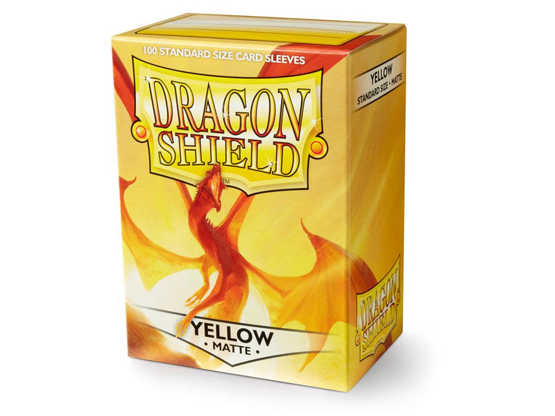 Dragonshield Sleeves 100ct Standard - Yellow Matte