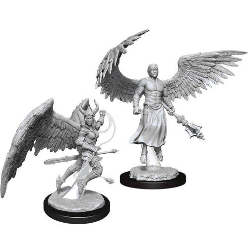 D&D Nolzur's Miniatures - Deva & Erinyes