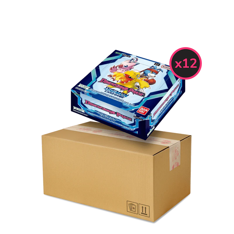 Digimon TCG: BT-11 Dimensional Phase Booster Case!