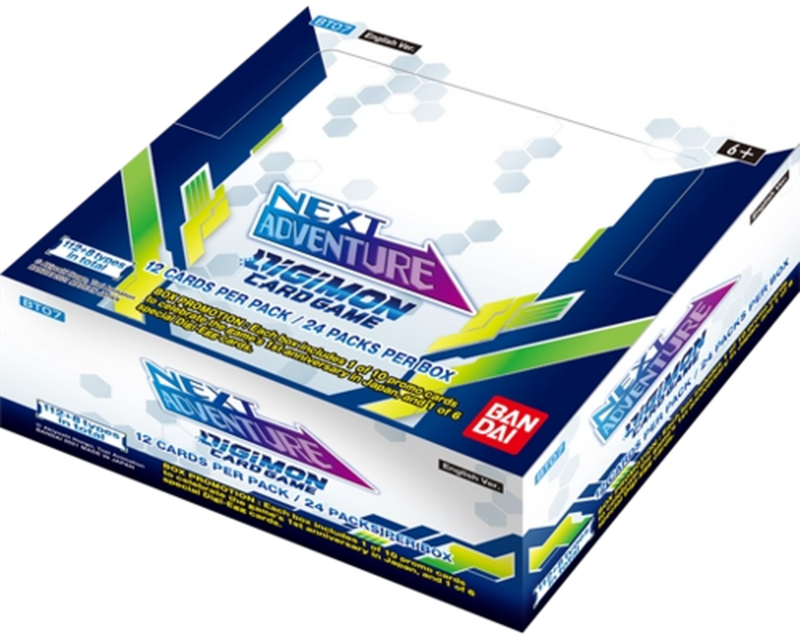 Digimon TCG: BT7 Next Adventure Booster Box! Digimon TCG: BT7 Next Adventure Booster Box!