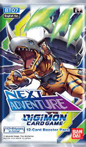 Digimon TCG: BT7 Next Adventure Booster Pack!