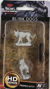 D&D Nolzur's Miniatures - Blink Dogs