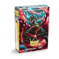 Dragonshield Sleeves 60 ct Mini - Rosacea art classic