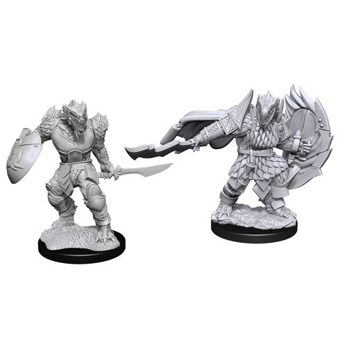 D&D Miniature Figure's - Dragonborn Fighters